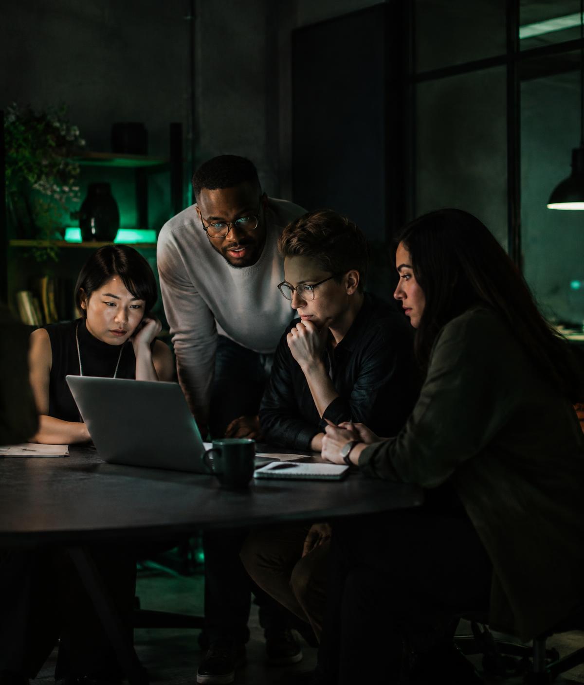A team of partners working together